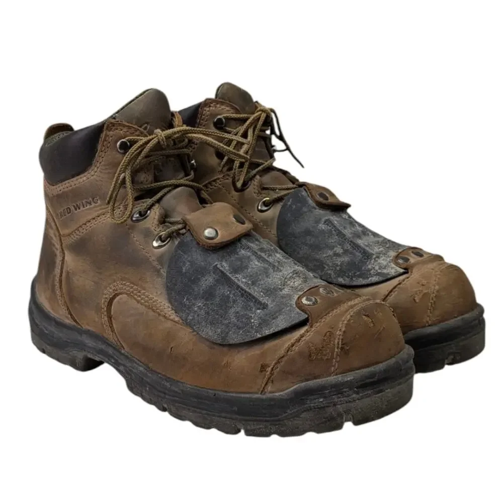 Red Wing King Toe Metguard 4456 Boots GUC Size 10.5D.     S3969